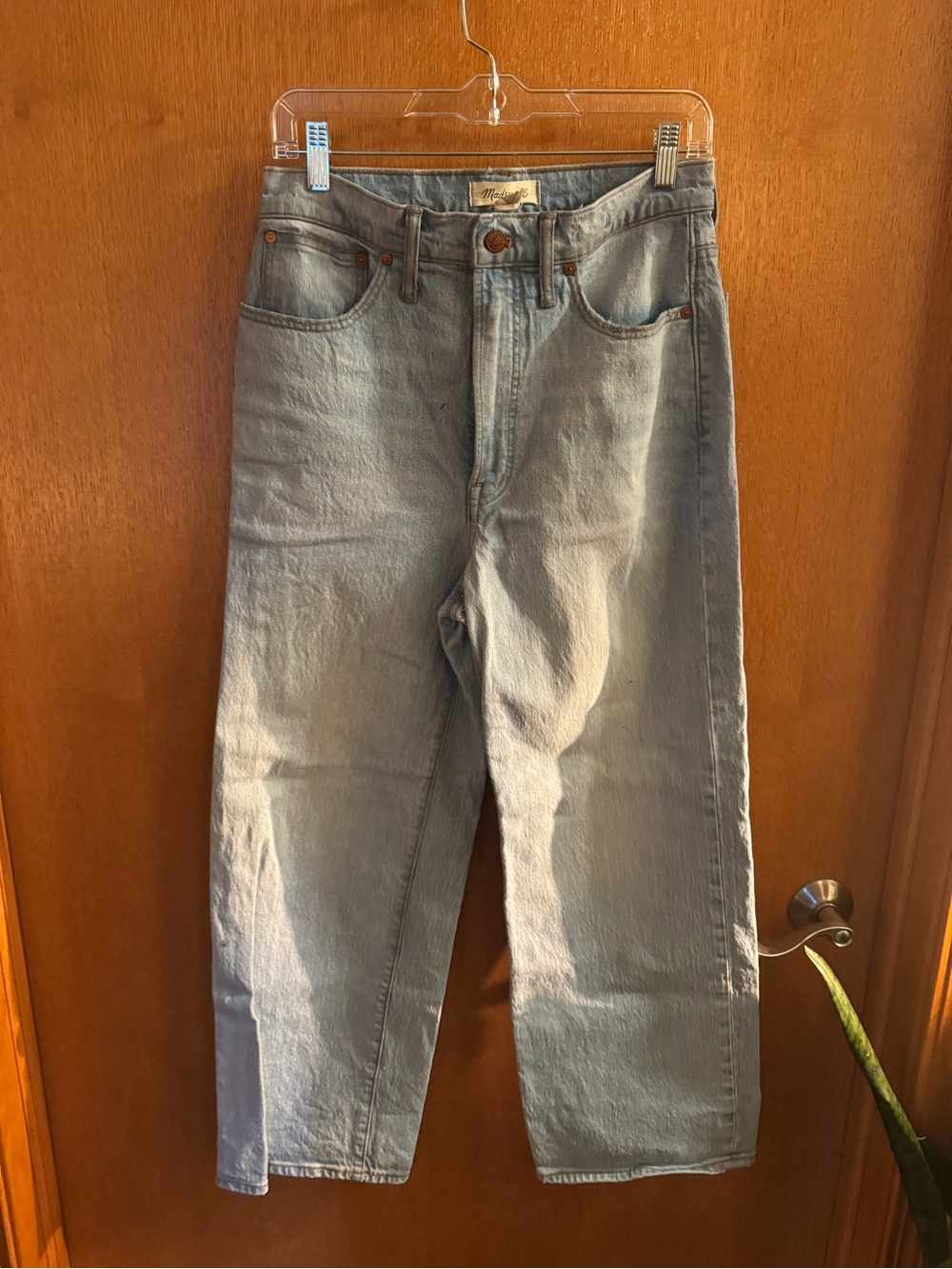 Madewell Vintage Wide-Leg Crop Jeans
